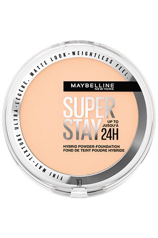 פודרת מייק אפ 'סופר סטיי' עמידה עד 24 שעות | Maybelline