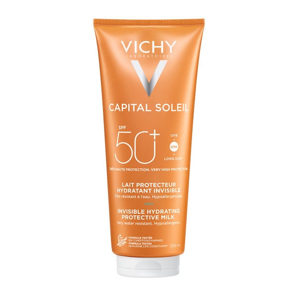 תחליב הגנה מהשמש לגוף SPF50 'קפיטל סוליי' 300 מ"ל | Vichy