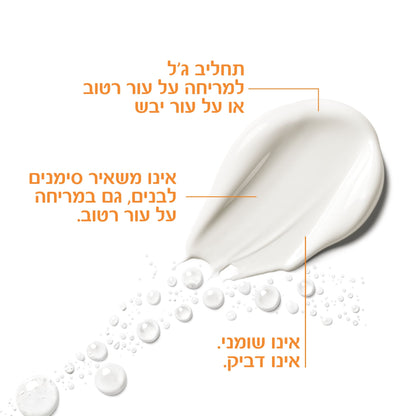 תחליב ג'ל להגנה מהשמש לעור רטוב לילדים עם מקדם הגנה SPF-50+‎ 200 מ"ל -  La Roche-Posay