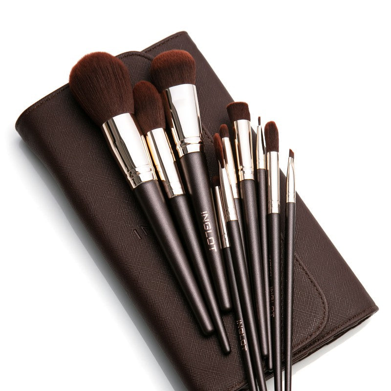 Inglot Brush Set In A Case Chocolate