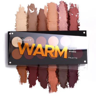 Inglot Warm Makeup Eyeshadow Palette